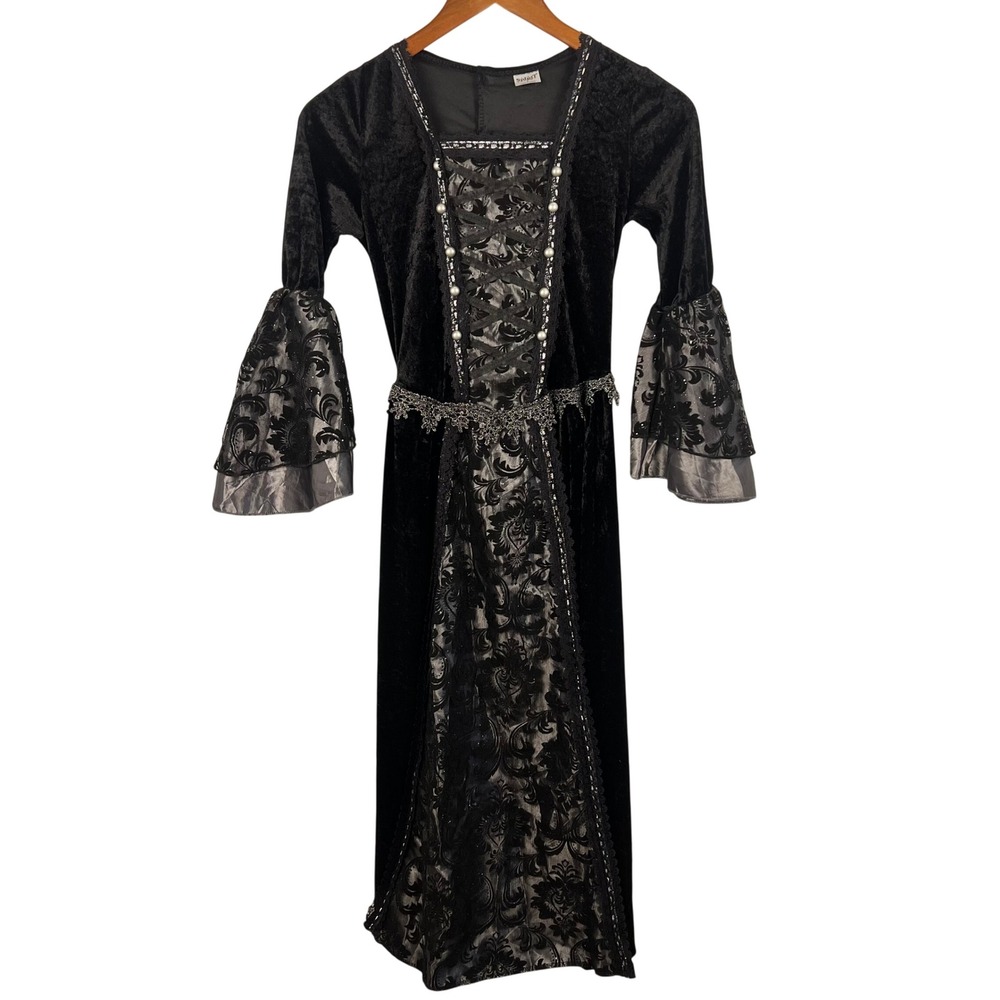 Renaissance Dress Costume Girls Large Ren Fairy Halloween Embellished Juniors